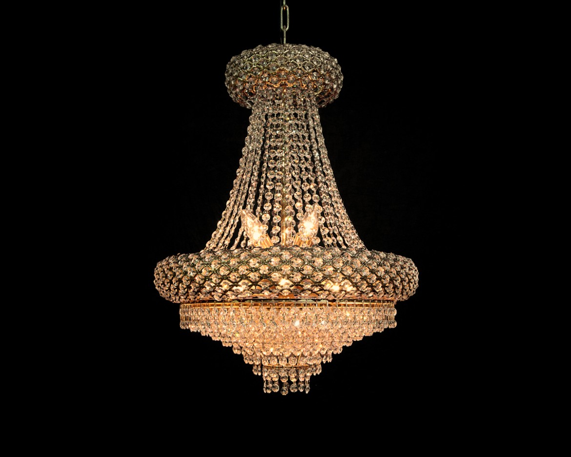 Lustre império Tipo-1 ouro